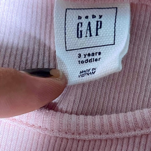 NWOT Baby GAP Jumping Beans 3T Toddler Girl Ribbed Tank Top Shorts Outfit Bundle - Picture 7 of 14